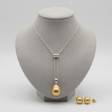 Duo Dorée — Collier & Boucles