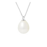 Collier BRINDA | Argent & Perle de Culture Blanche