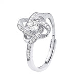 Bague motif "NOEUD" Ajustable