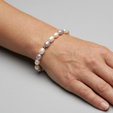 Bracelet MARTHA | Or Jaune & Perles de Culture Multicolores