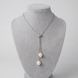 Collier TOI & MOI | Perles de Culture Rose Naturel