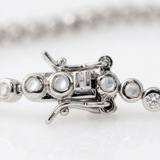 Bracelet "Rivière de Diamant" Ensemble avec Oxydes de Zirconium