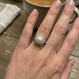 Bague LUANA | Perle Blanche