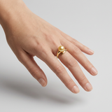 Bague SERENITY | Or Jaune & Perle de Culture Dorée