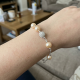 Bracelet ARAVAI | Perles de Culture Roses
