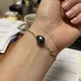 Bracelet ASHLEY | Or Jaune & Perle de Tahiti