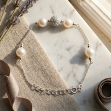Bracelet ARAVAI | Perles de Culture Blanches