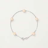Bracelet Perles de Culture Ronde 6-7 mm Rose