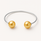 Bracelet Jonc KATALÏA | Perles Dorées