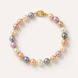 Bracelet Porte Bonheur - Perles d'Eau Douce Multicolores