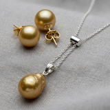 Duo Dorée — Collier & Boucles