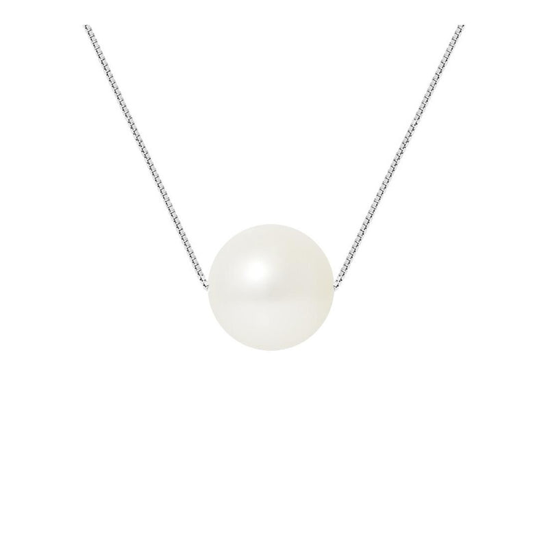 Collier AÏNA | Argent & Perle de culture Blanche