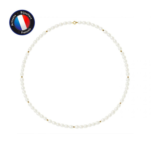 Collier ras de cou perle blanche | Martha