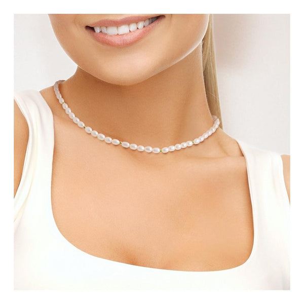 Collier ras de cou MARTHA | Perles Blanches