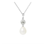 Collier KAMLA | Perle d'eau douce Blanche