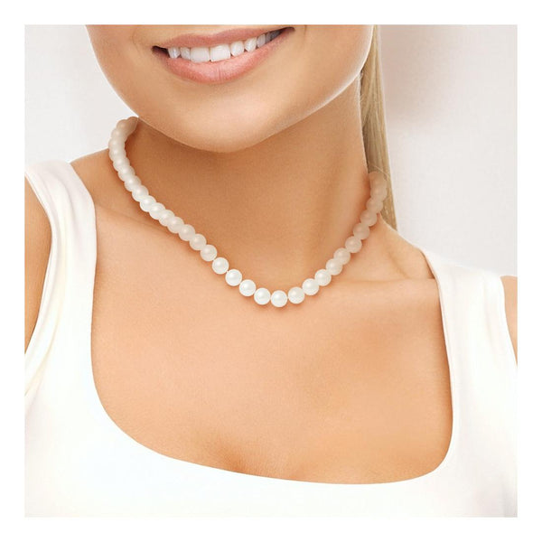 Collier LYSE | Perle de Culture Blanche 9/10mm