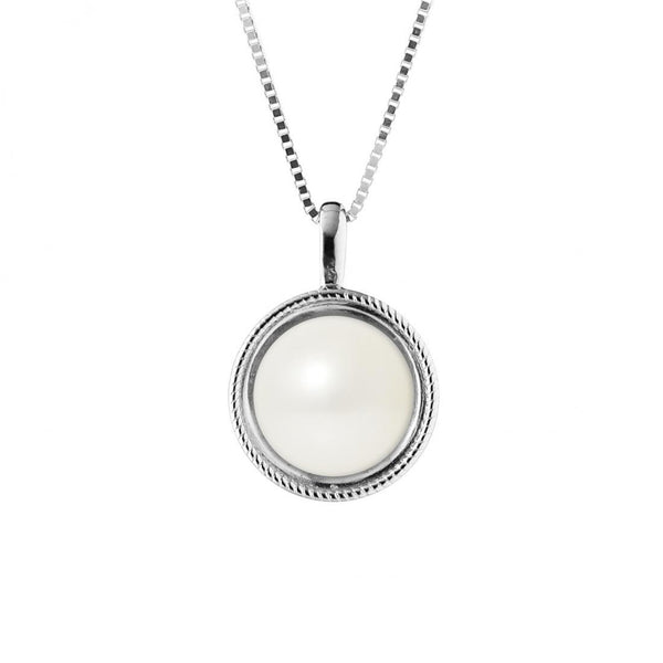 Collier MORGANE | Perle de Culture Blanche