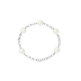 Bracelet NINA | Argent & Perles de Culture Blanches