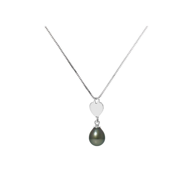 Collier- Perles de Tahiti 8-9 mm