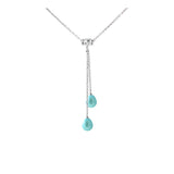 Collier TOI & MOI | Perles de Culture Turquoises