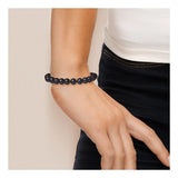 Bracelet NOELYSE | Or Jaune & Perles Noires