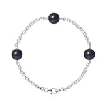 Bracelet Perles de Cutlure- Diamètre 9-10 mm Black Tahiti