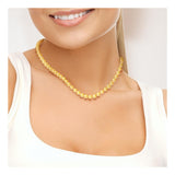 Collier NOELYSE | Or Jaune & Perles Dorées