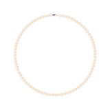 Collier Perles de Cutlure Ronde 5-6 mm Rose