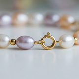 Bracelet MARTHA | Or Jaune & Perles de Culture Multicolores