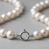 Bracelet ESMÉRALDA | Perles de Culture Blanches