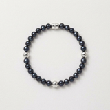 Bracelet Porte Bonheur - Perles d'Eau Douce Black Tahiti