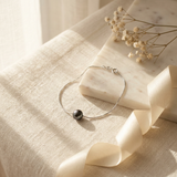 Bracelet TÉA | Argent & Perle de Tahiti