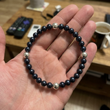 Bracelet Porte Bonheur - Perles d'Eau Douce Black Tahiti