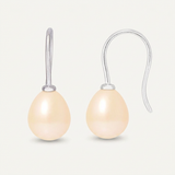 Boucles d'Oreilles DIANA | Argent & Perles de Culture Roses