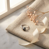 Bague ONDINE | Or Blanc
