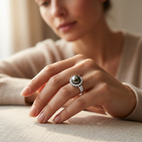 Bague FÉLICIA | Argent & Perles de Tahiti
