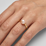 Bague DUCHESSE | Or Jaune & Perle de Culture Rose