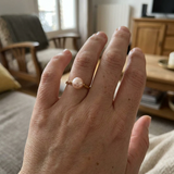 Bague DUCHESSE | Or Jaune & Perle de Culture Rose