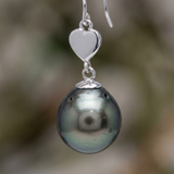 Boucles d'Oreilles DAISY "coeur"