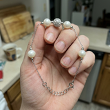 Bracelet ARAVAI | Perles de Culture Blanches