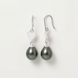 Boucles d'Oreilles DAISY "coeur"