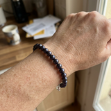 Bracelet Porte Bonheur - Perle d'Eau Douce Black Tahiti