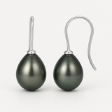 Boucles d'Oreilles DIANA | Argent & Perles de Tahiti