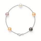 Bracelet Perles de Cutlure Ronde 6-7  mm Multicolor