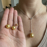 Duo Dorée — Collier & Boucles
